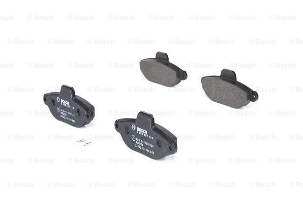 Купити 0986461119 Bosch Колодки гальмівні передні, дискові