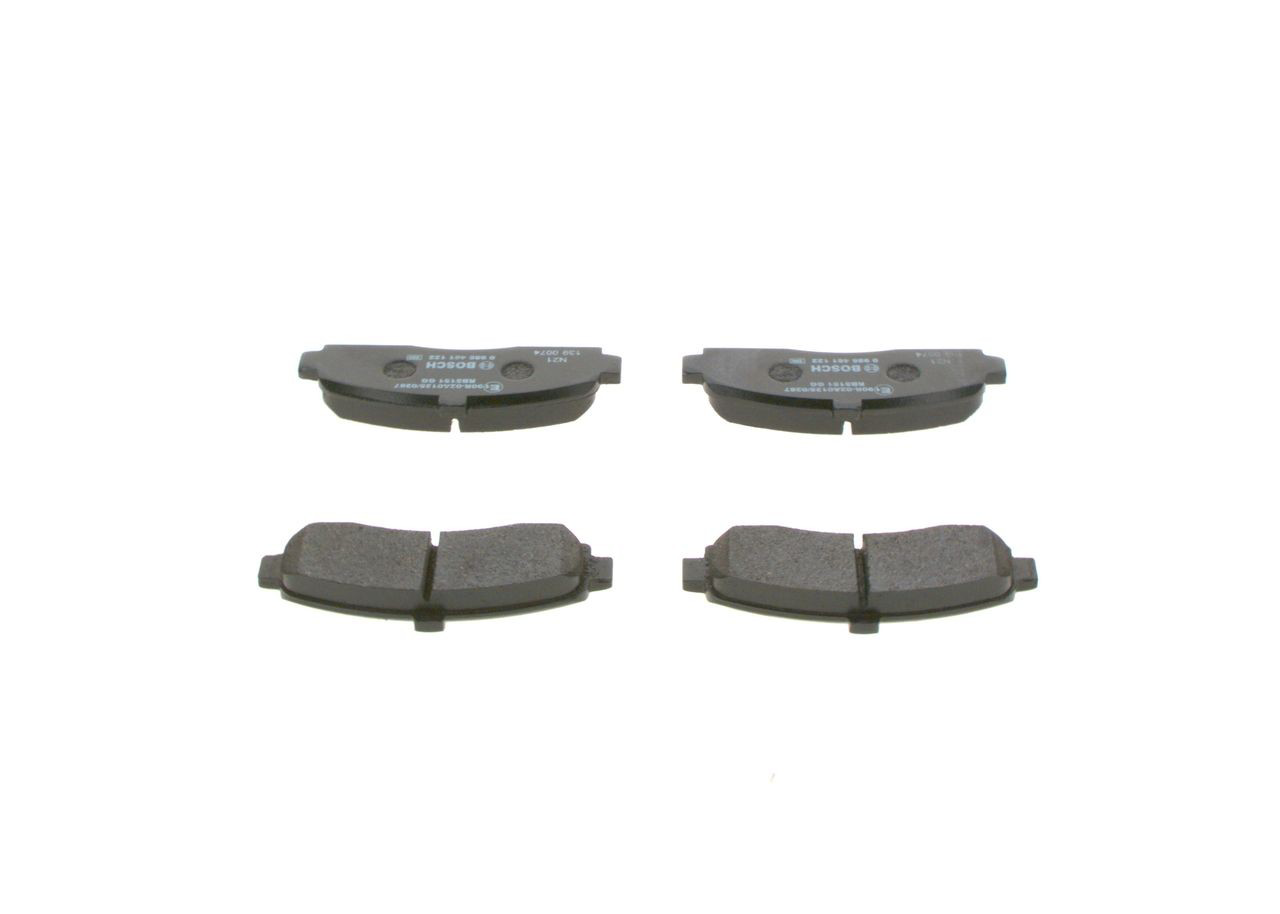 Передні тормозні колодки 0986461122 Bosch