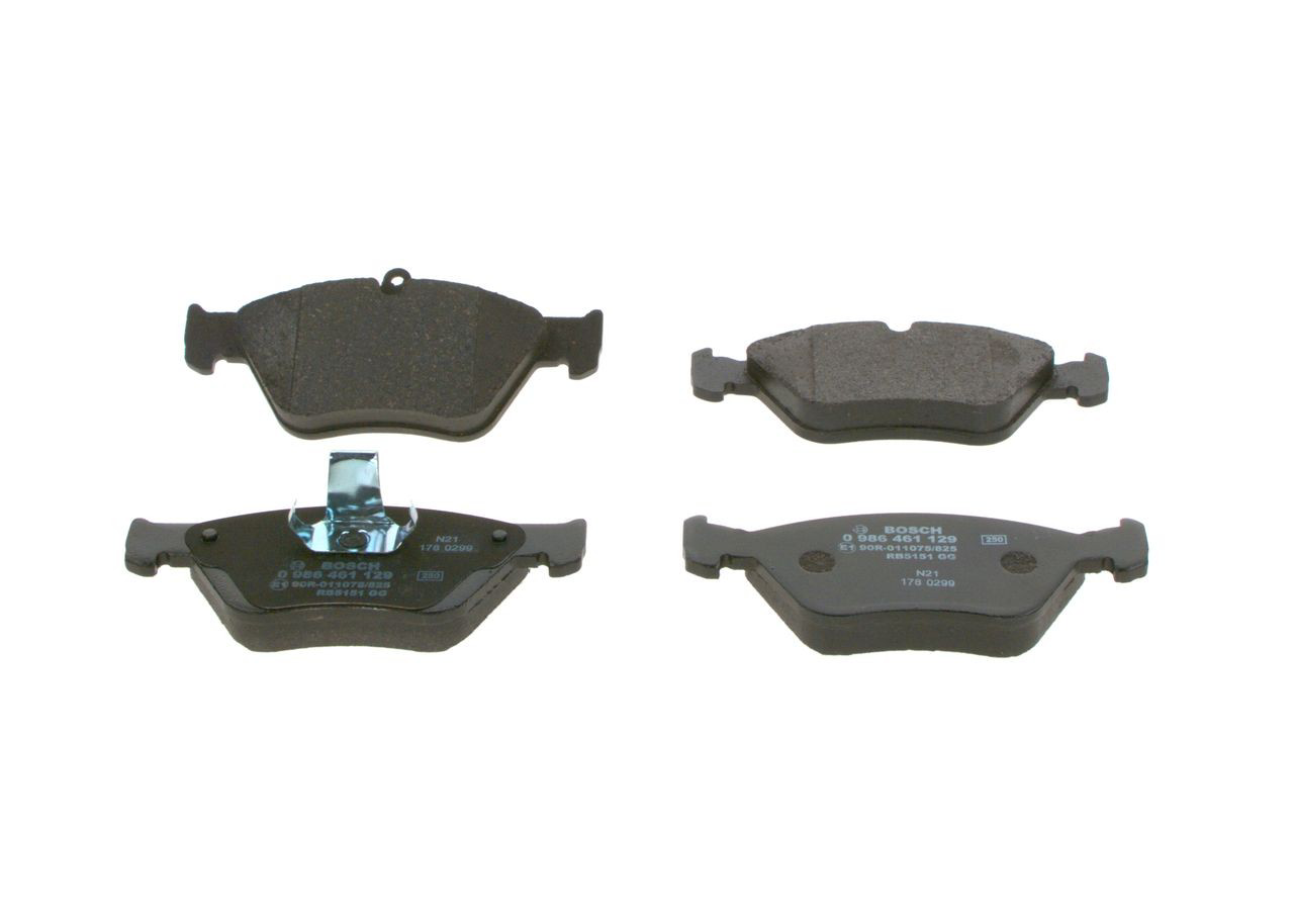 Передні тормозні колодки 0986461129 Bosch
