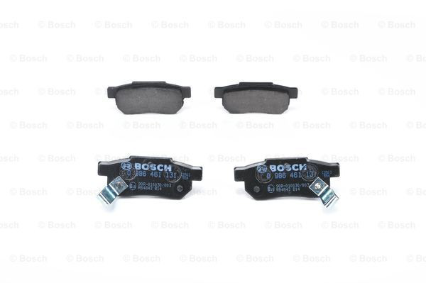 0986461131 Bosch Колодки гальмівні задні, дискові
