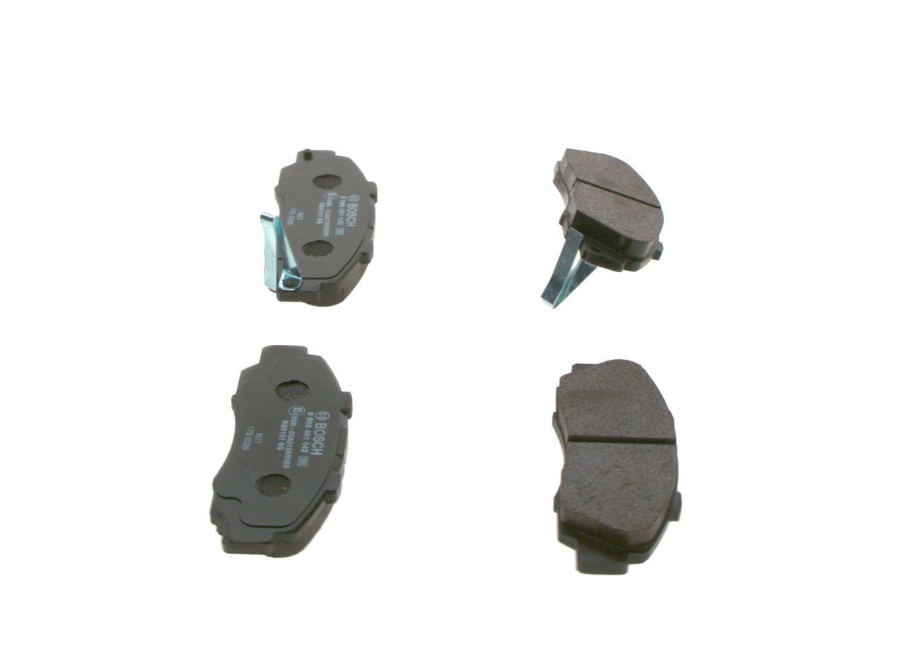 Передні тормозні колодки 0986461142 Bosch