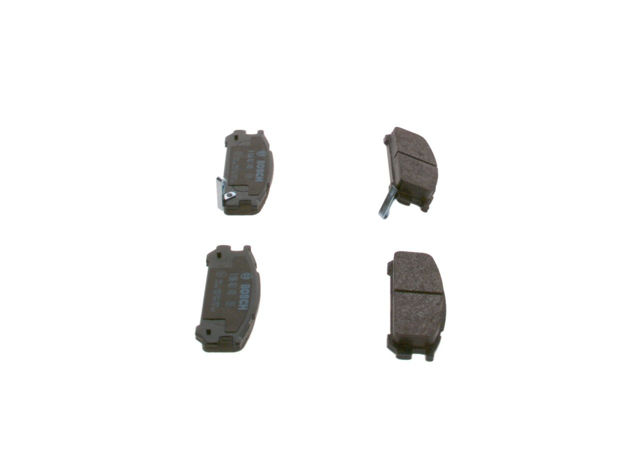 Задні гальмівні колодки 0986461143 Bosch