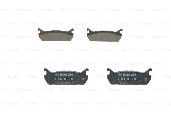 Задні гальмівні колодки 0986461146 Bosch