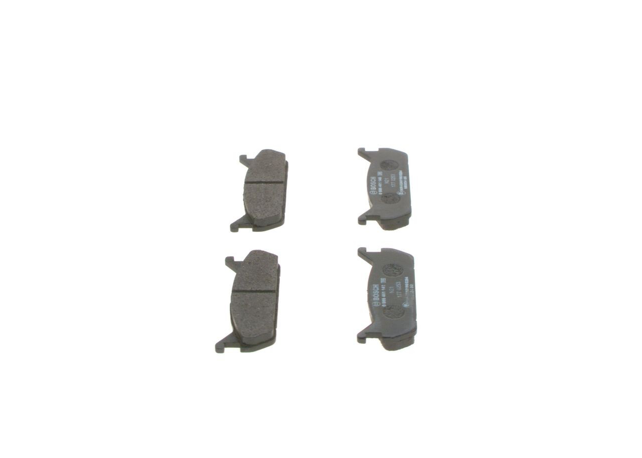 0986461146 Bosch Колодки гальмівні задні, дискові