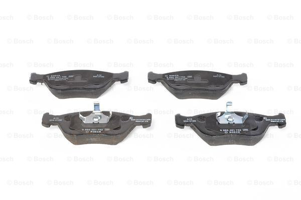 Передні тормозні колодки 0986461752 Bosch