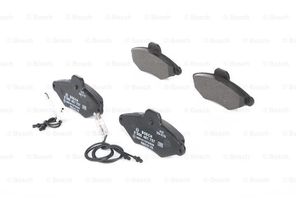 Передні тормозні колодки 0986461757 Bosch