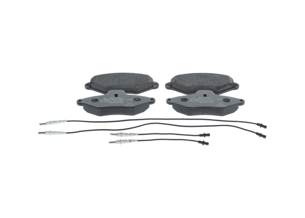 0986461757 Bosch Передні гальмівні колодки
