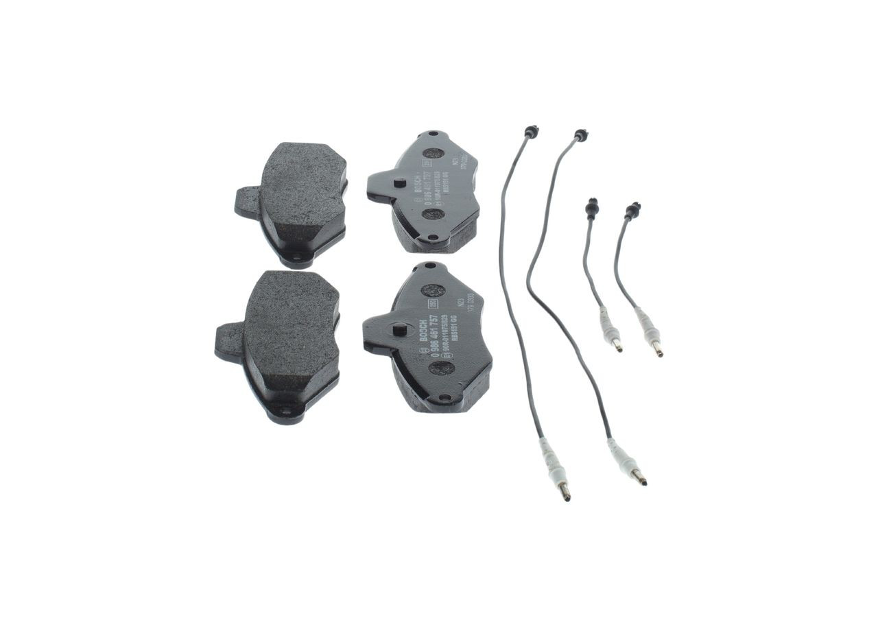 Гальмівні колодки Bosch 0986461757 ціна, від 17.25 USD