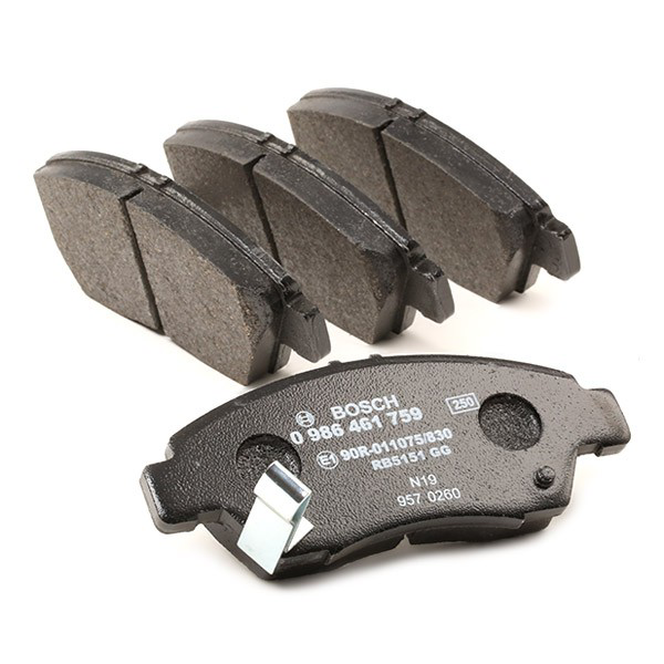 Гальмівні колодки Bosch 0986461759 ціна, від 21.61 USD