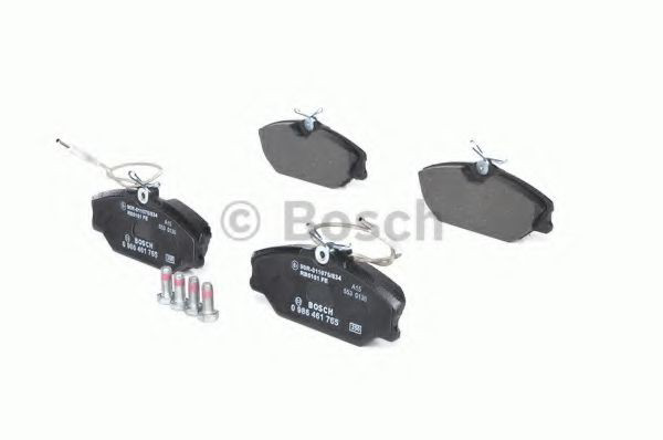 0986461765 Bosch Передні гальмівні колодки