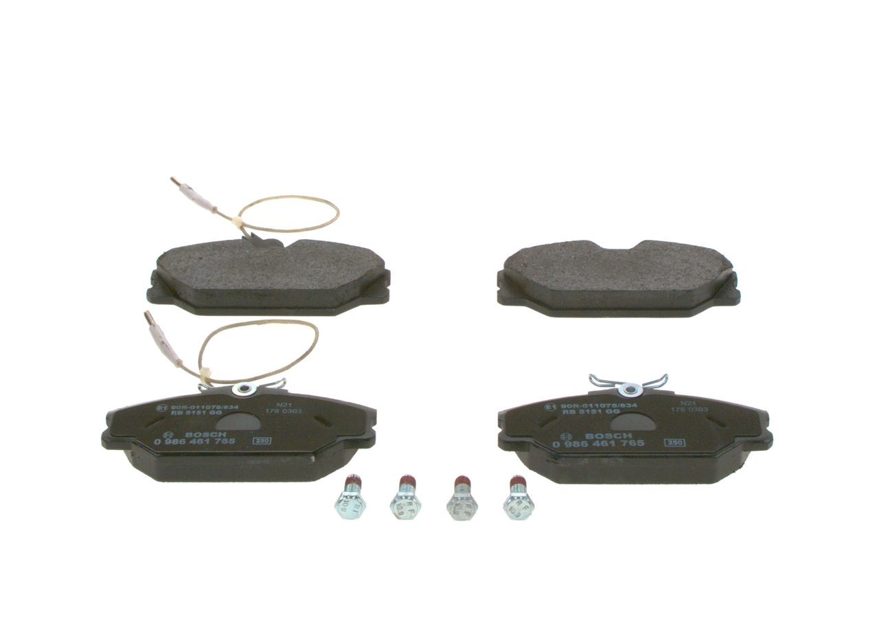 Тормозні колодки Bosch 0986461765