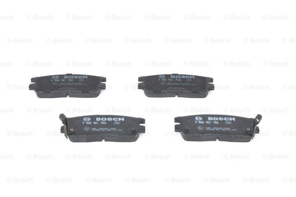 Задні гальмівні колодки 0986461768 Bosch