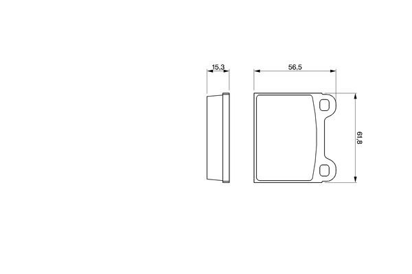 Гальмівні колодки Bosch 0986462282 ціна, від 7.73 USD