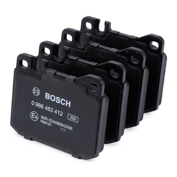 Купити 0986463412 Bosch Колодки гальмівні передні, дискові