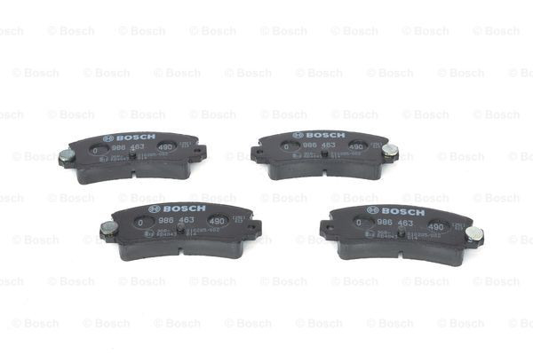 Задні гальмівні колодки 0986463490 Bosch