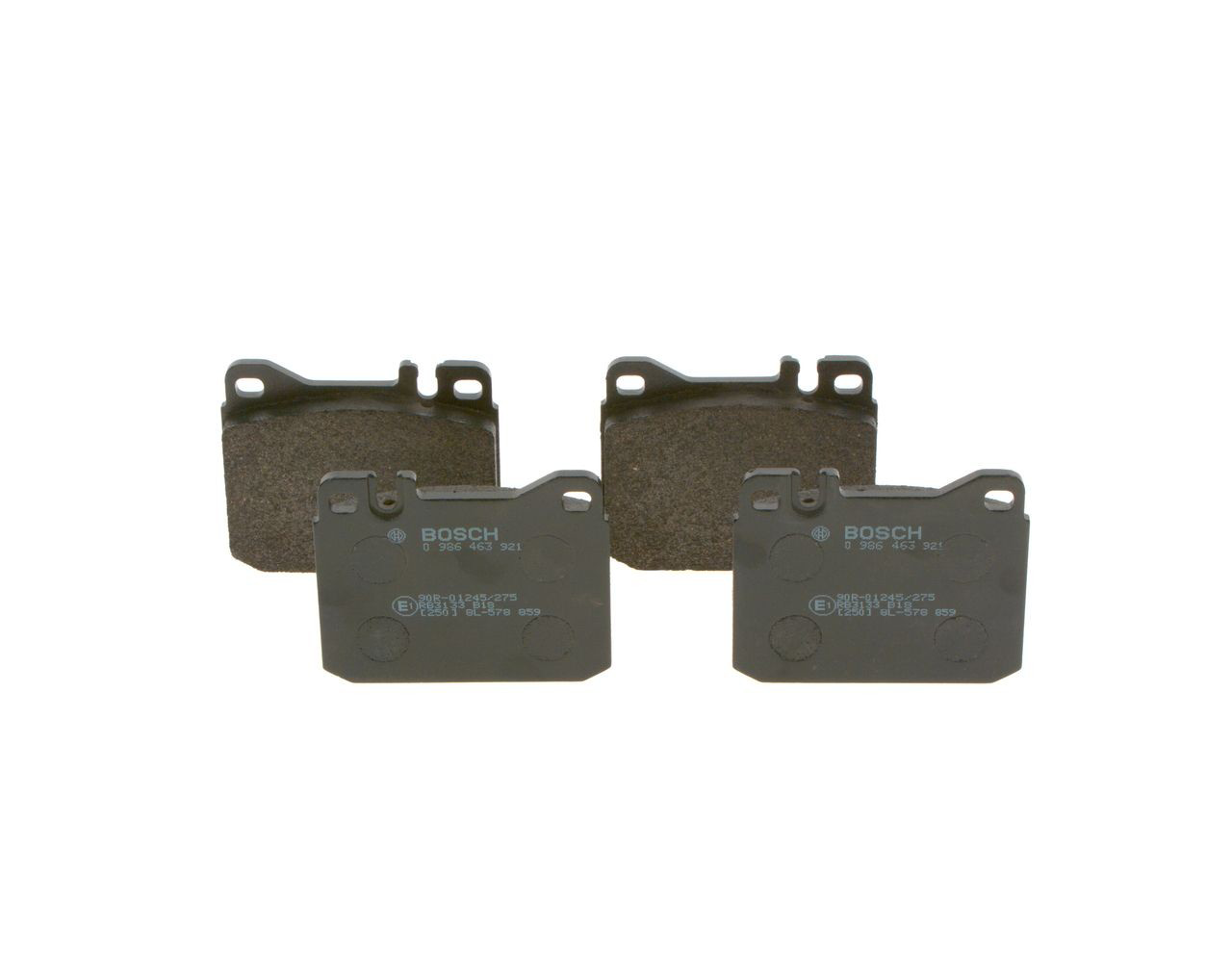 Купити 0986463921 Bosch Колодки гальмівні передні, дискові