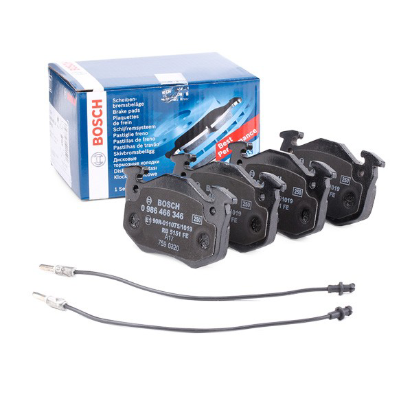 Гальмівні колодки Bosch 0986466346 ціна, від 16.47 USD