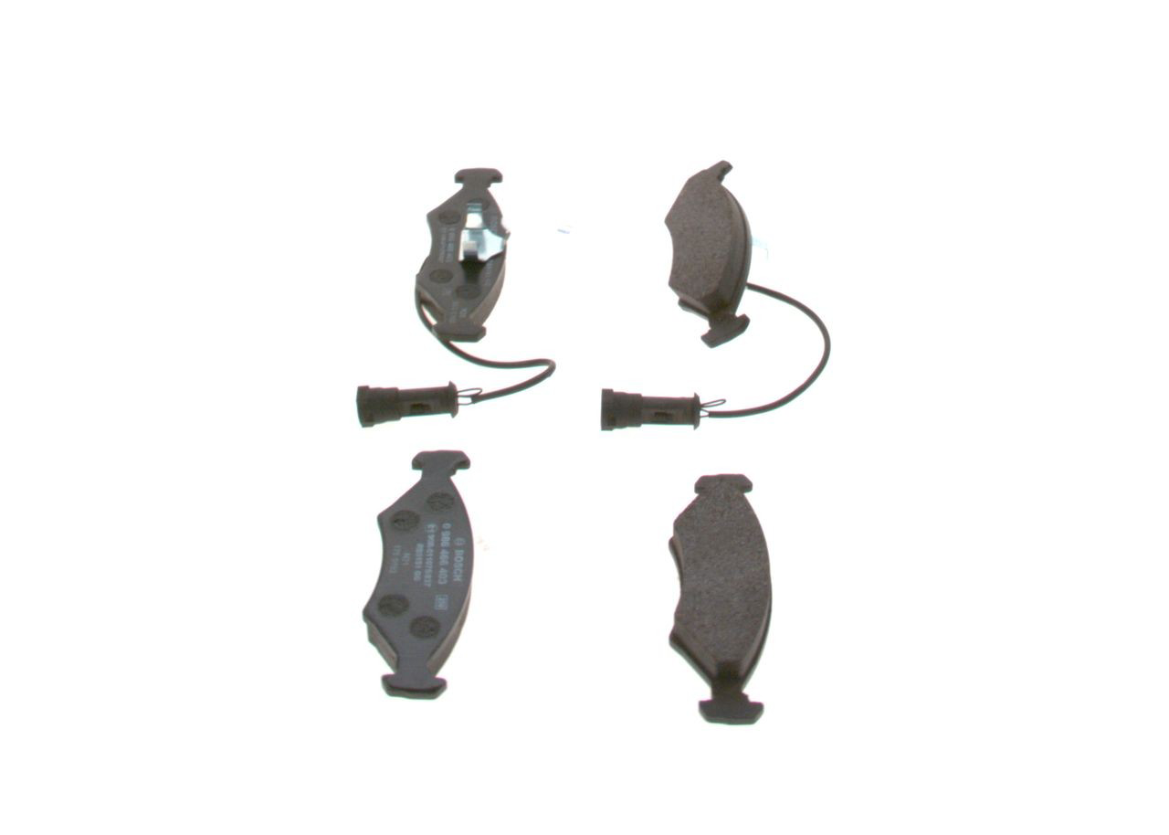 0986466403 Bosch Передні гальмівні колодки