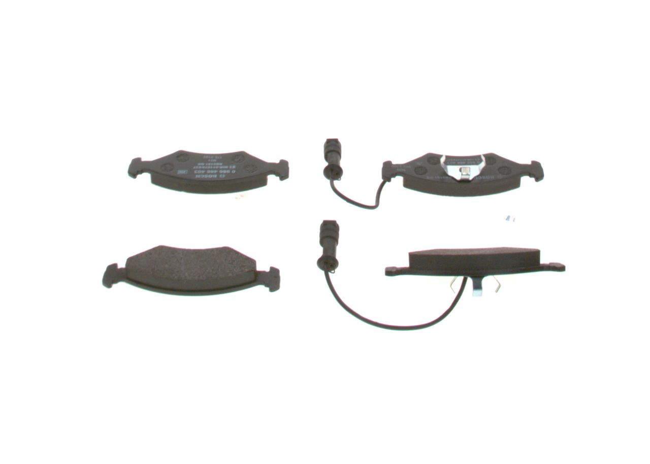 Гальмівні колодки Bosch 0986466403 ціна, від 13.04 USD