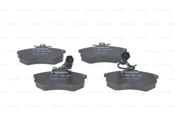 Купити 0986466693 Bosch Колодки гальмівні передні, дискові