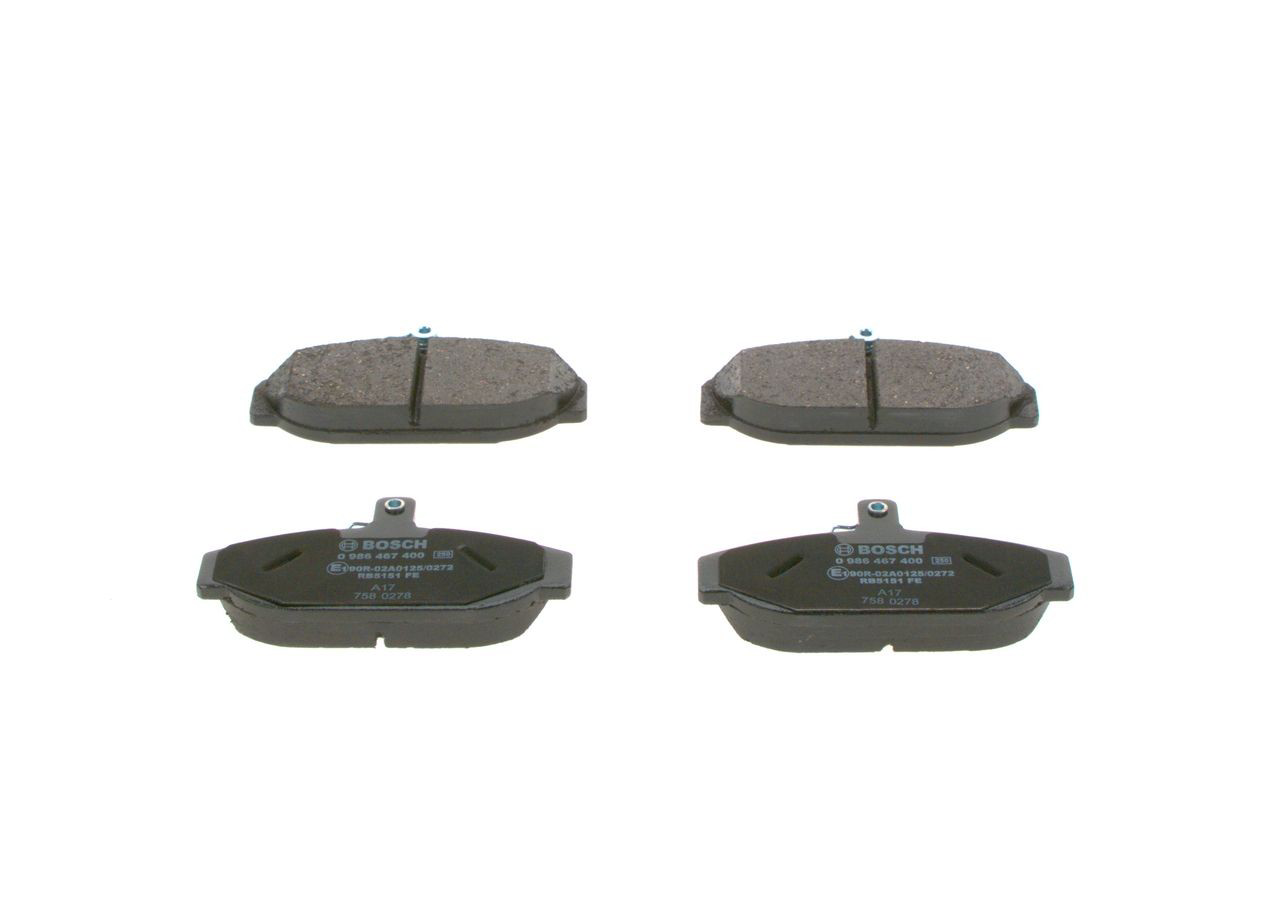 Гальмівні колодки Bosch 0986467400 ціна, від 18.97 USD