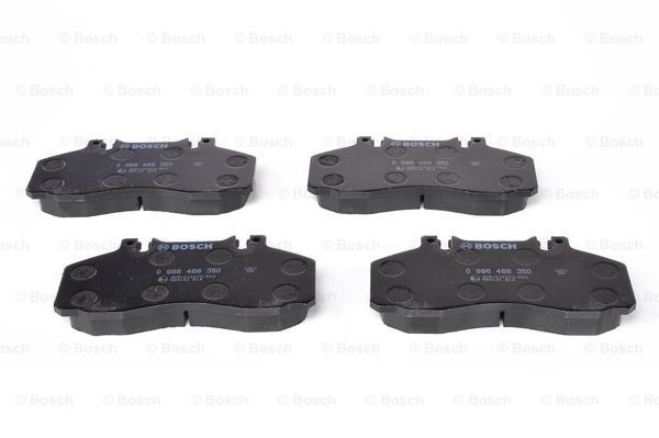 Задні гальмівні колодки 0986468350 Bosch