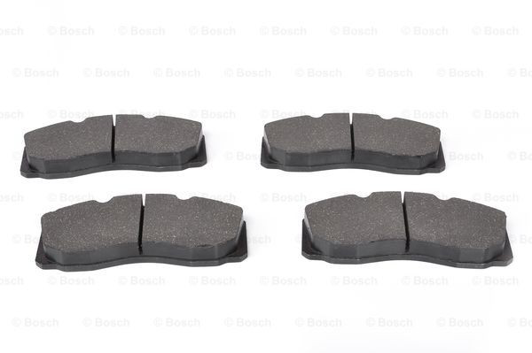 0986468350 Bosch Колодки гальмівні задні, дискові