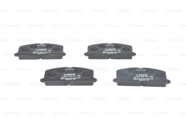 0986468701 Bosch Передні гальмівні колодки