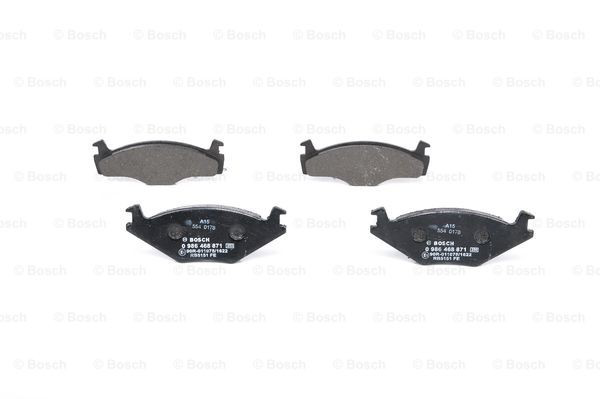 Передні тормозні колодки 0986468871 Bosch