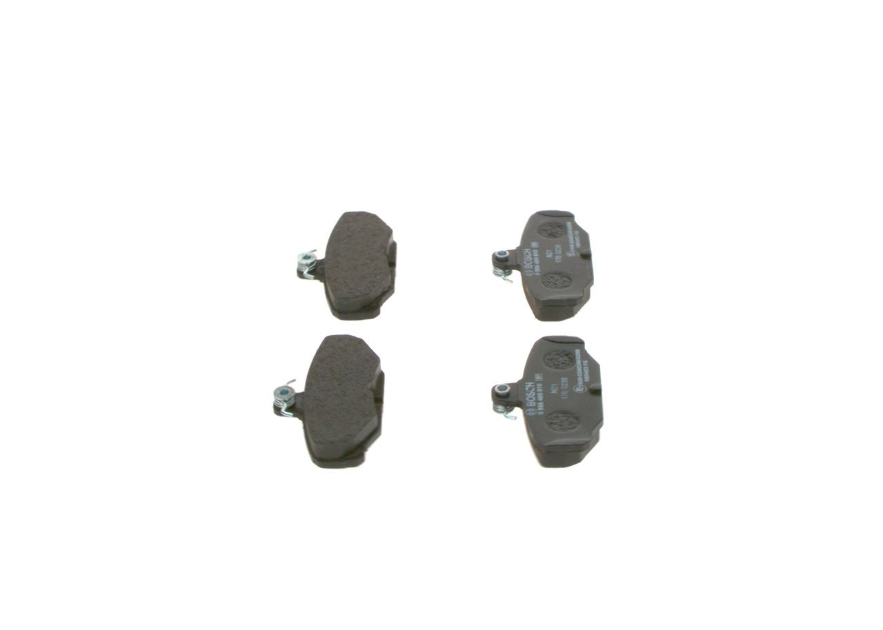 Задні гальмівні колодки 0986469810 Bosch