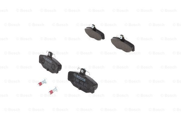 Задні гальмівні колодки Bosch 0986469810 ціна, від 14.20 USD