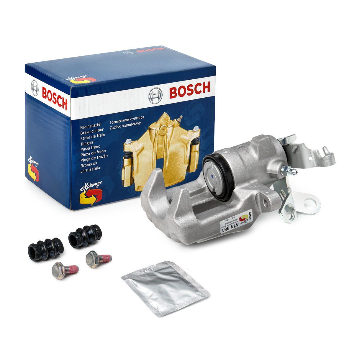 Супорт задній правий 0986474381 Bosch