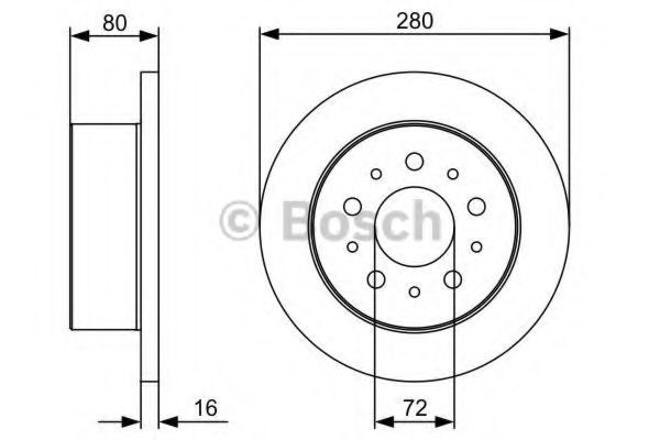 Задні дискові гальма Bosch 0986479399 ціна, від 41.86 USD