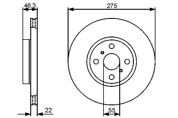 Купити 0986479431 Bosch Ротор гальмівний