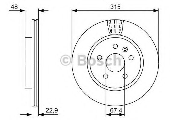 Задні дискові гальма Bosch 0986479514 ціна, від 51.96 USD