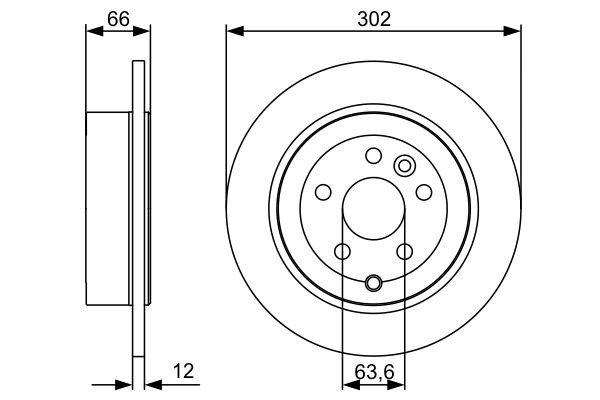 Гальмівні диски 0986479518 Bosch