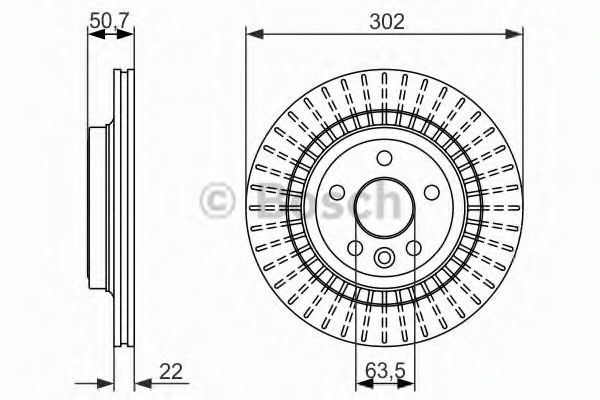 0986479713 Bosch Дискові гальма