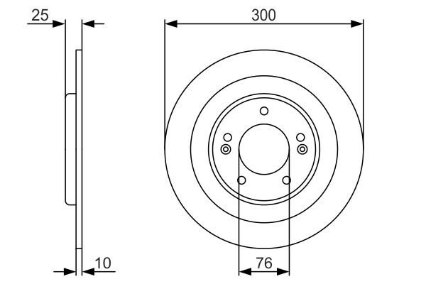 Задні дискові гальма Bosch 0986479A46 ціна, від 44.70 USD