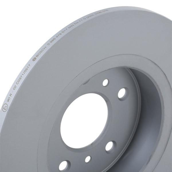 Купити 0986479D17 Bosch Диск заднього гальма