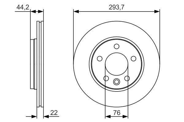 Задні дискові гальма Bosch 0986479S06 ціна, від 42.24 USD