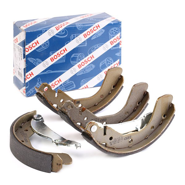 Колодки гальмові задні, барабанні Bosch 0986487263 ціна, від 17.74 USD