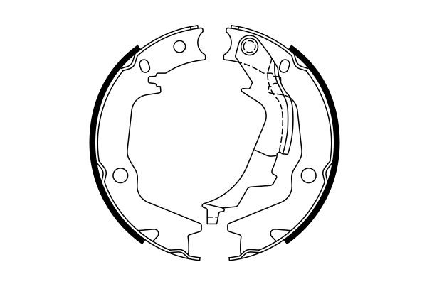 Купити 0986487769 Bosch Гальмівні колодки гальма стоянки