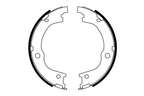 Купити 0986487780 Bosch Гальмівні колодки гальма стоянки