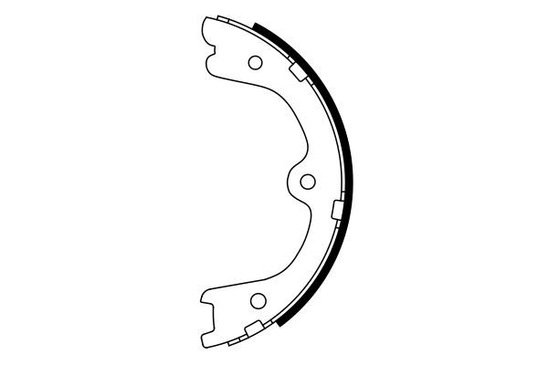 Купити 0986487930 Bosch Гальмівні колодки гальма стоянки