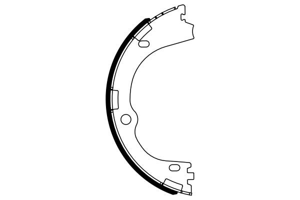 Купити 0986487965 Bosch Гальмівні колодки гальма стоянки