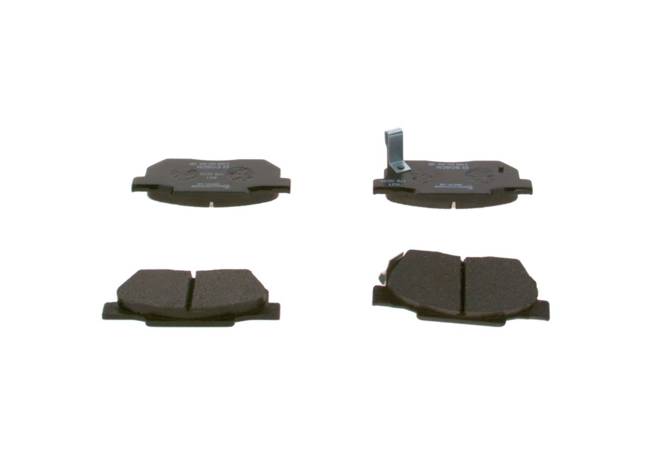 Передні тормозні колодки 0986490440 Bosch