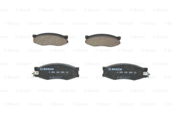 0986490990 Bosch Передні гальмівні колодки