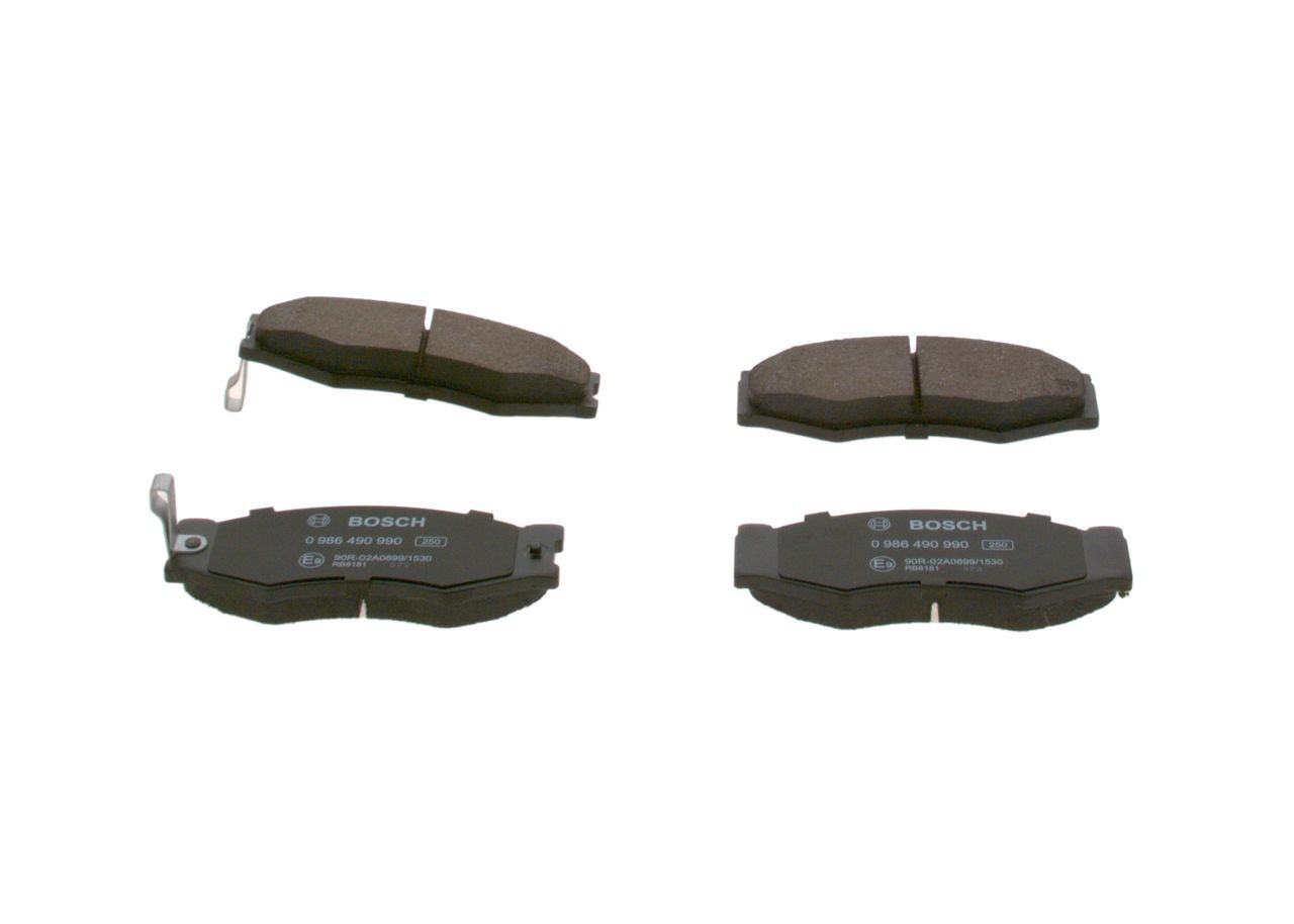 Тормозні колодки Bosch 0986490990