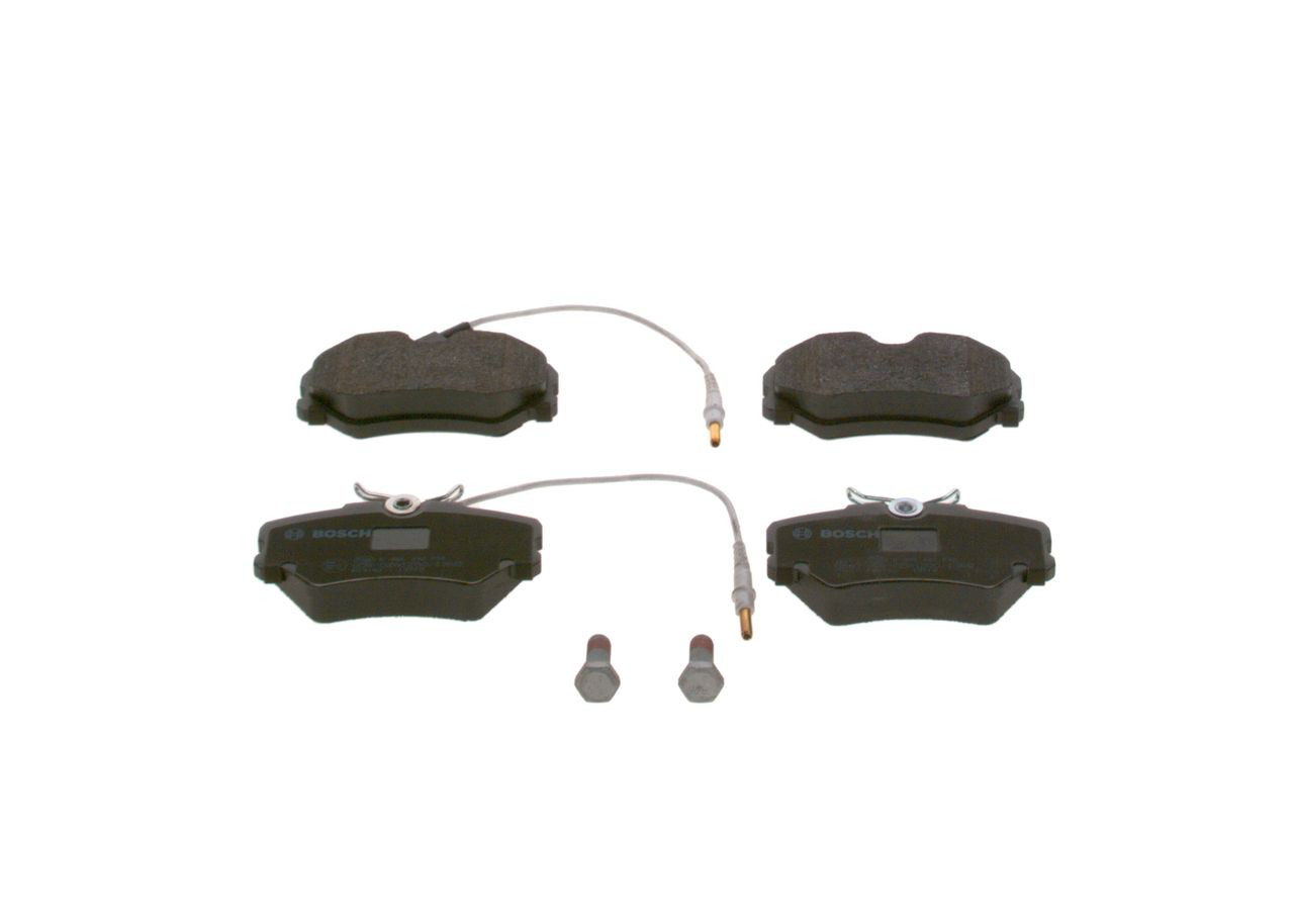Передні тормозні колодки 0986492090 Bosch