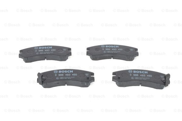 Гальмівні колодки Bosch 0986493450 ціна, від 14.22 USD